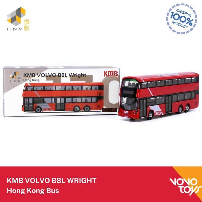 Tiny Diecast 170 KMB VOLVO B8L WRIGHT Hong Kong Bus
