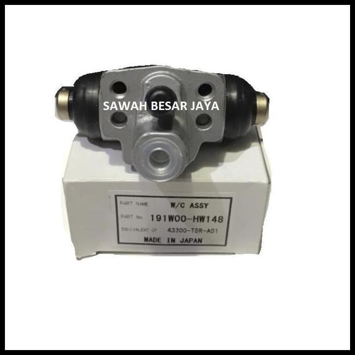 TERLARIS WHEEL CYLINDER - MASTER REM SILINDER RODA BELAKANG HONDA MOBILIO BRV JAZZ S RS GK5 CITY GM6