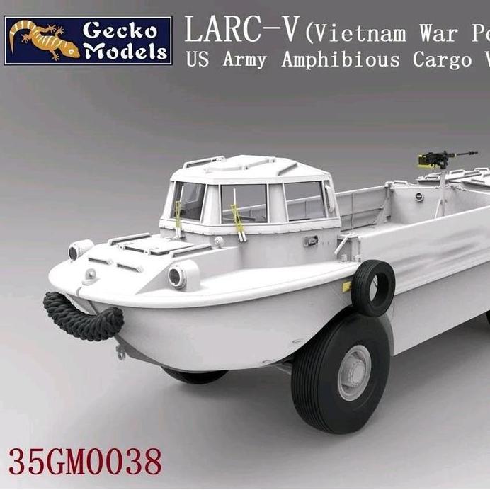 GECKO 1/35 LARC-V (Vietnam War) US Army Amphibious Cargo Vehicle - GEC35GM0038