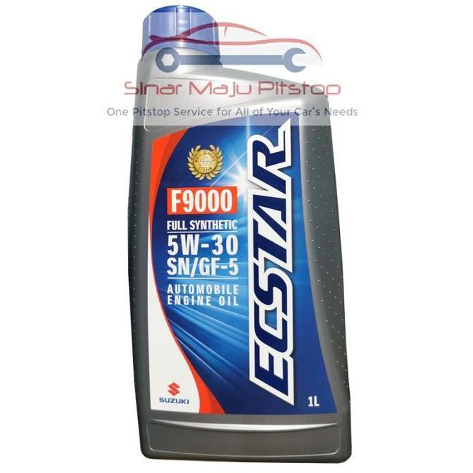 TERLARIS Pelumas Oli Mesin Mobil Bensin - SUZUKI GENUINE OIL ECSTAR SGO 5W-30 FULL SYNTHETIC SN/GF-5