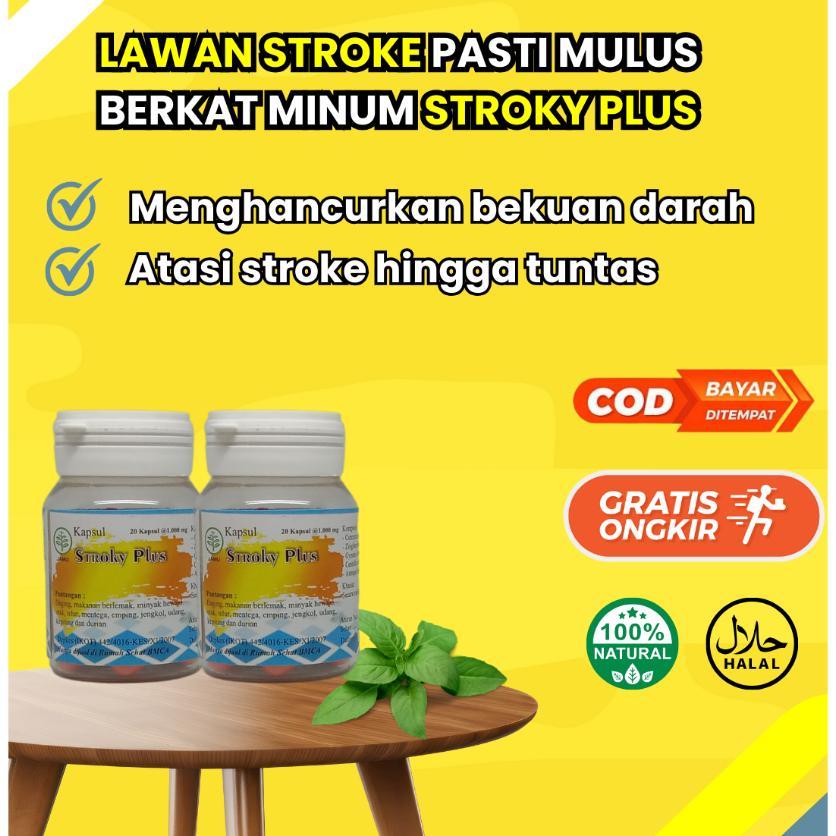 Stroky Plus | Obat Stroke Paling Ampuh | Obat Herbal Bmca