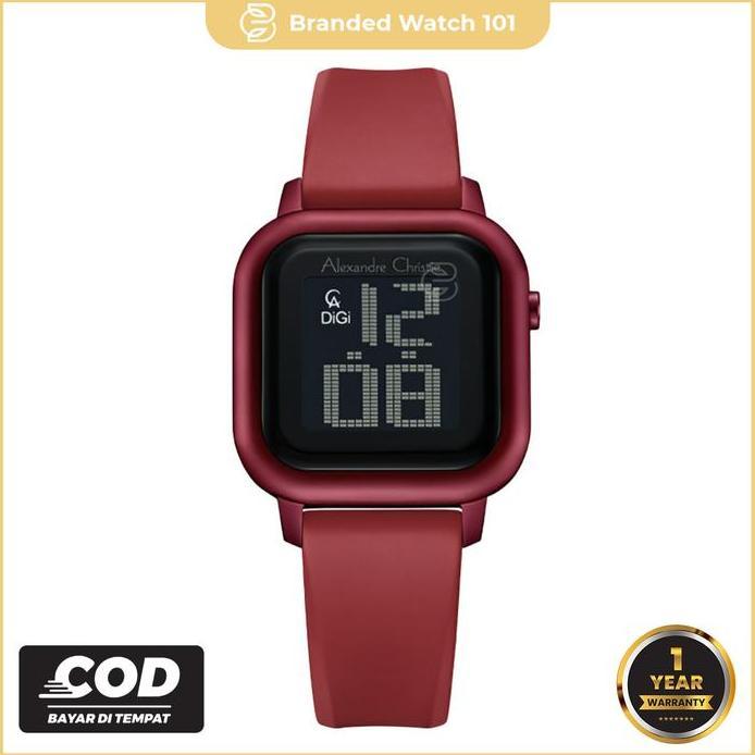 Jam Tangan Wanita Alexandre Christie AC 9392 AC9392 9392 Garansi Resmi 1 Tahun Rubber