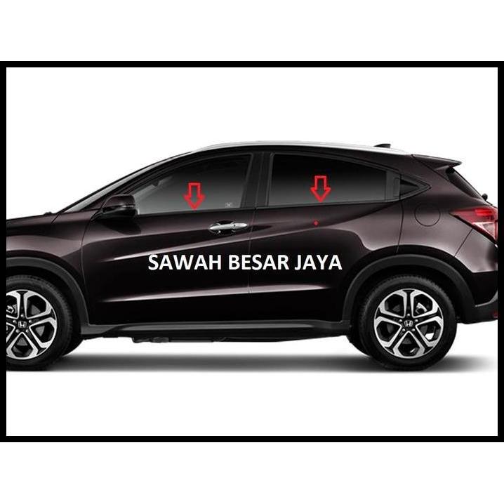 TERBARU WEATHER STRIP KARET PELIPIT PLIPIT LIST LIS GARNISH BAWAH KACA PINTU LUAR HONDA HRV HR-V S E