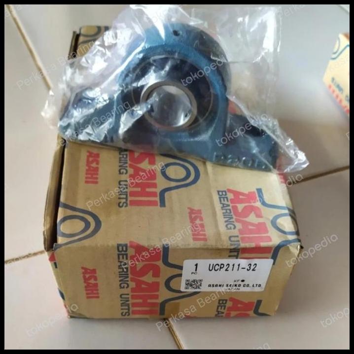 TERBARU PILLOW BLOCK BEARING UCP 211-32 J2 F A G - AS 2 INCH