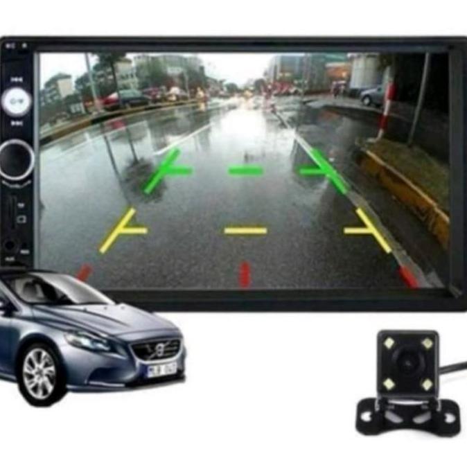 Head Unit Double Din Mobil MOBILIO Dan Kamera Mundur