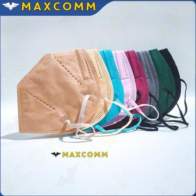 Masker Mouson Kn95 Warna Tali Senada 5 Ply Non Medis Sekali Pakai