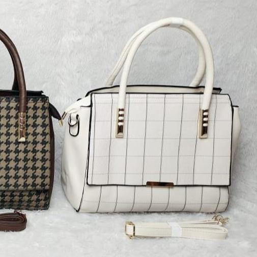 Handbag Wanita 19631 Tas Jinjing Ibu Besar Elegan Kekinian Import Premium Muat Buku Ngaji