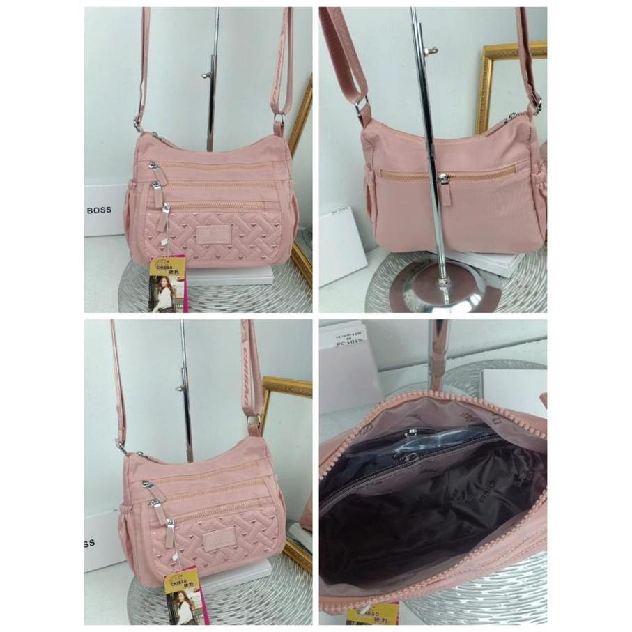 Handbag Minimalis Promo Diskon  Tas Wanita Chibao 7133-Ab# Kanvas Berkualitas & Terlaris  Diskon Sel