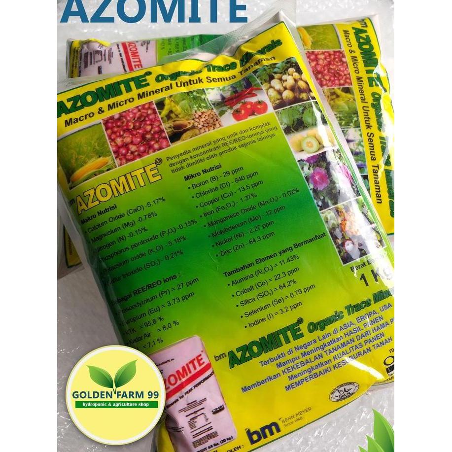 Pupuk azomite atau Azomite Mineral Original Pack - Kemasan 1 Kg