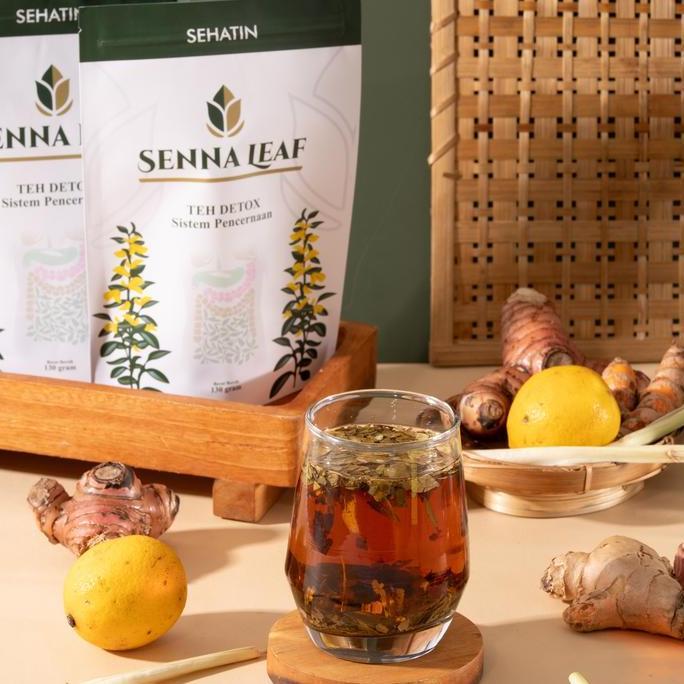 Toneoo- Senna Leaf Tea Detox Original - Teh Herbal Daun Senna Membersihkan Usus