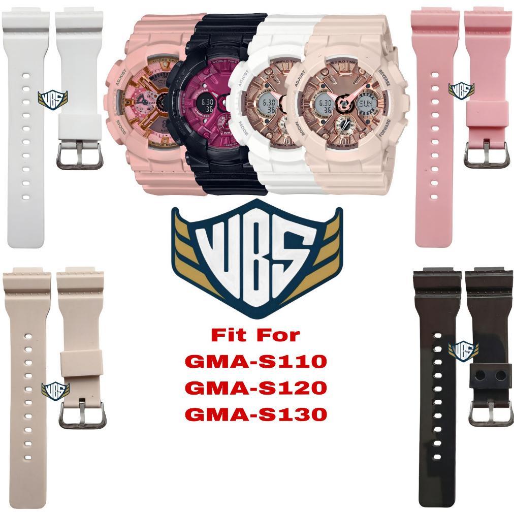 Tali Jam Tangan G-shock GMA-S Replacement Strap Rubber G-Shock GMA-S110 8153.16