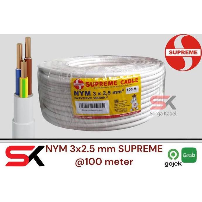 Bijuli- Kabel Supreme Nym 3X2.5Mm/ Nym 3 X 2.5Mm/ Nym 3X2,5Mm/ Nym 3 X 2,5Mm