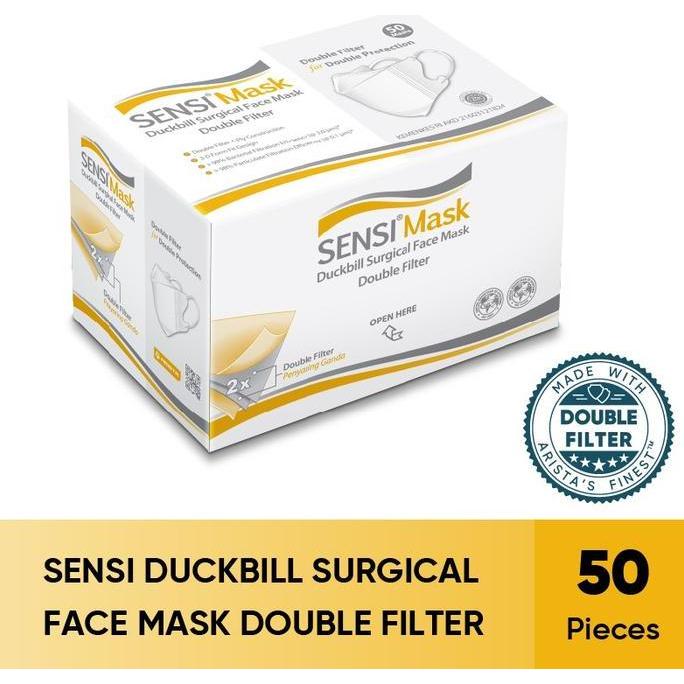 Sensi Duckbill Face Mask 50 Pcs