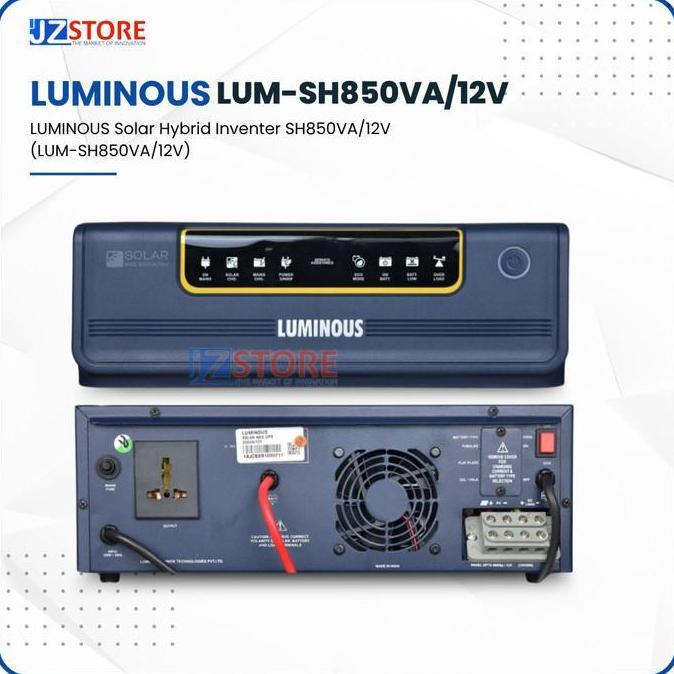 TERMURAH - LUMINOUS Solar Hybrid Inventer SH850VA/12V (LUM-SH850VA/12V)