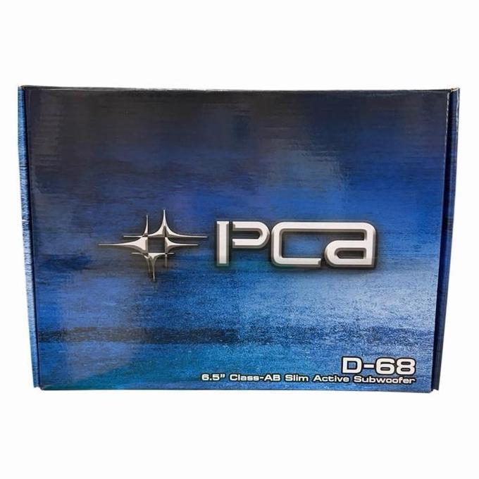 Subwoofer Aktif Slim PCA D-68 Basstube Kolong Mobil