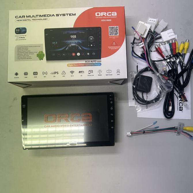 Head Unit Android Orca ADR-9988 Eco Series 10inch