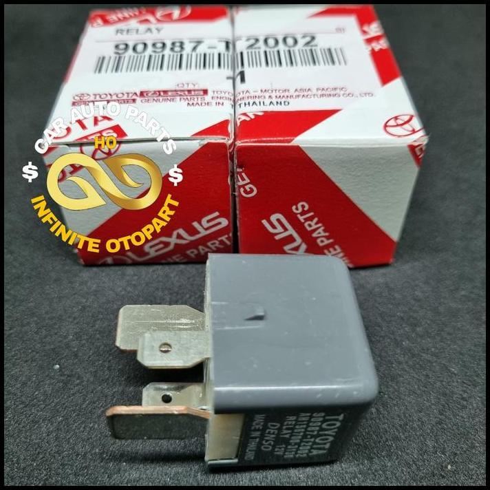 BEST DEAL RELLAY LAMPU RELAY KLAKSON TOYOTA 12V KAKI 4 KIJANG INNOVA HT130 HILUX !