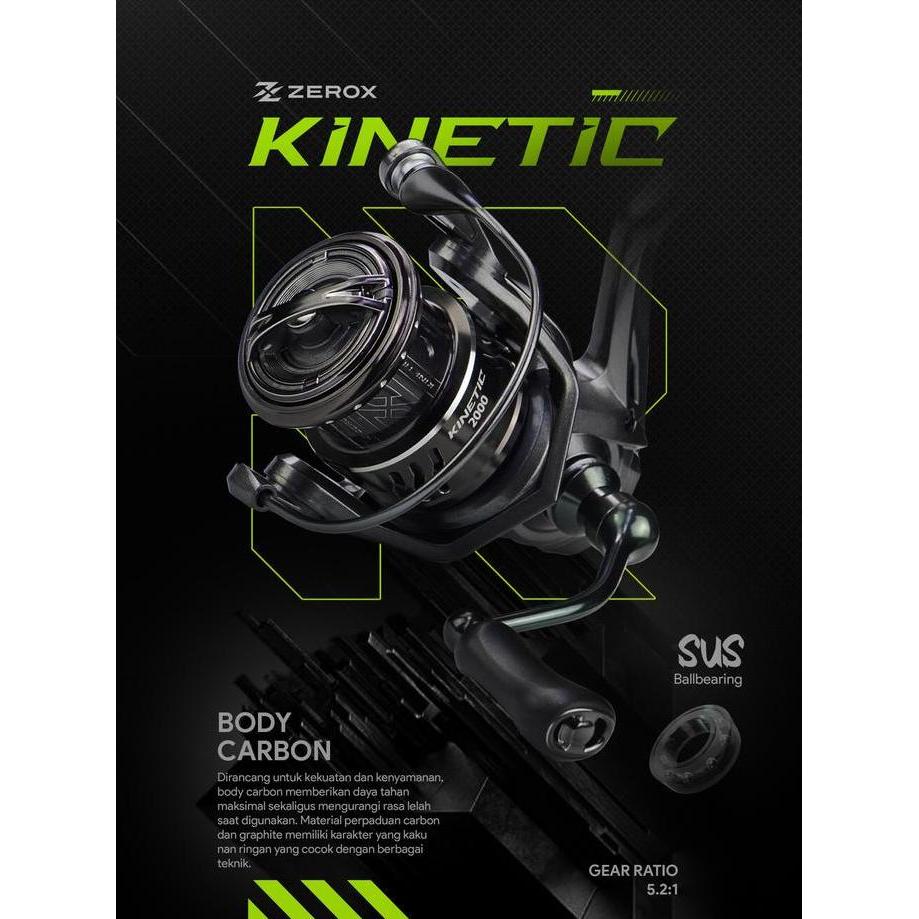 Procedere- Reel Wormshaft Power Handle Zerox Kinetic