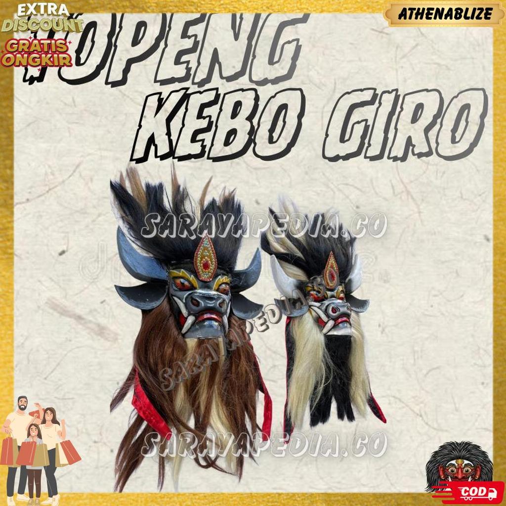 Topeng Kebo Giro Premium Topeng Pentas Sry Murah
