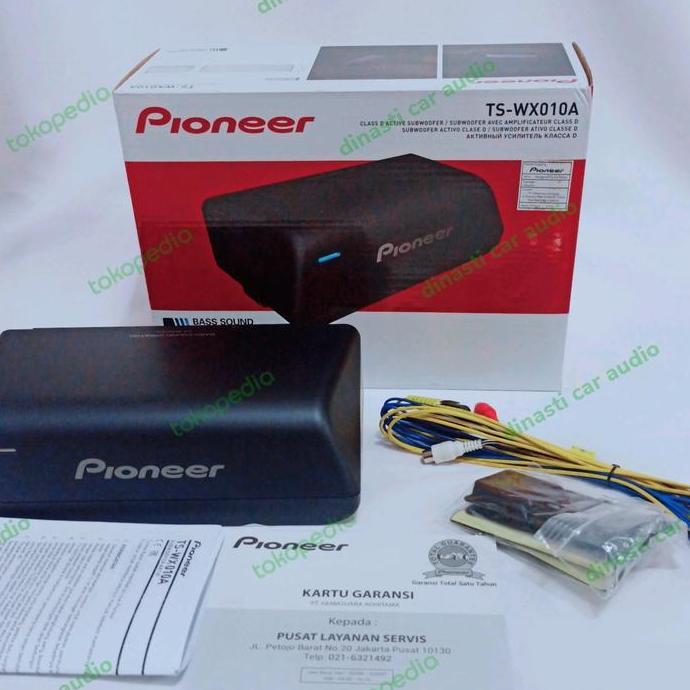Pioneer TS-WX010 A Subwoofer Kolong Aktif Mini Pioneer TS-WX010 A SLIM