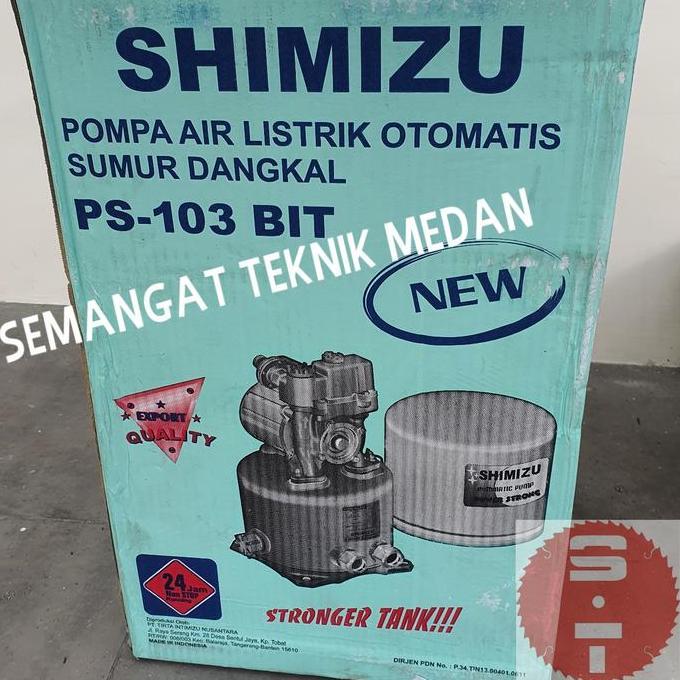 TERMURAH - PS103BIT SHIMIZU POMPA AIR WATER PUMP AUTO PS 103 BIT 103BIT SHIMIZU