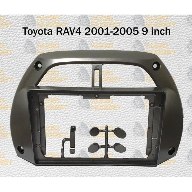 Frame Head Unit Android Toyota RAV 4 RAV4 2001 - 2005 9 Inch