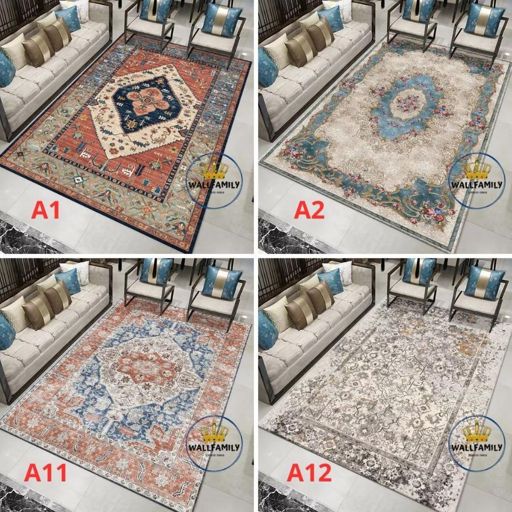 Karpet Turkey Import Polyester New Motif 160x210/200x270