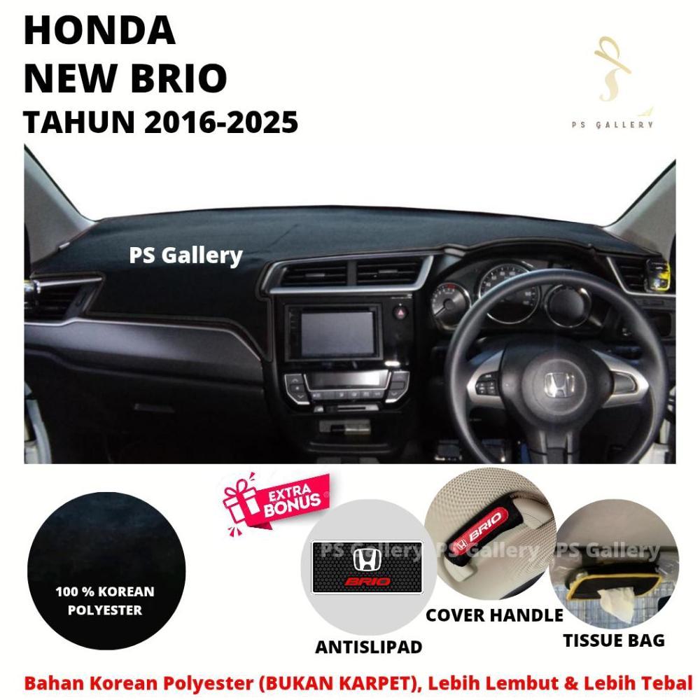 Aksesoris Premium Alas Cover Dashboard Mobil New Brio Tahun 2016-2025