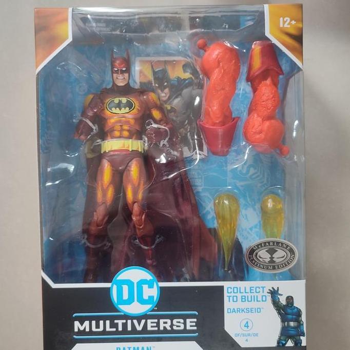 Mcfarlane DC Multiverse Justice League Task Force BAF Darkseid Batman Platinum Series