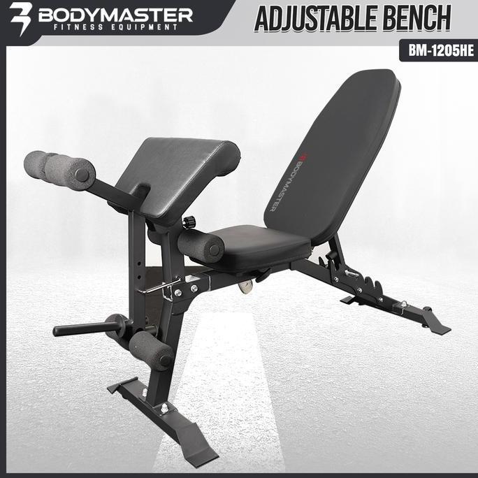 PELA.STORE5 - BODYMASTER ADJUSTABLE BENCH BM-1205HE - BANGKU KURSI SIT UP GYM BENCH
