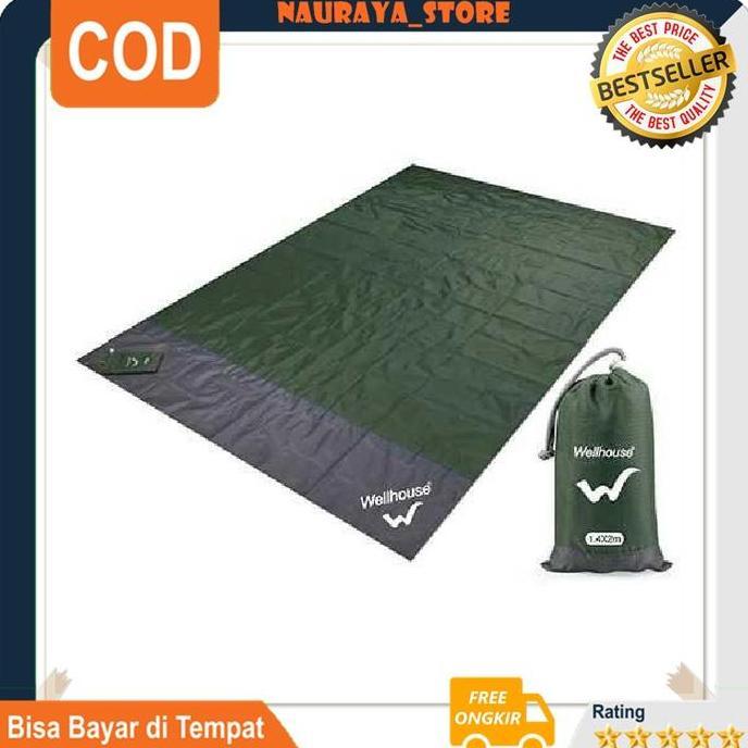 NEW TIKAR CAMPING WATERPROOF MATRAS CAMPING TEBAL ANGIN YOGA LIPAT MURAH ORI
