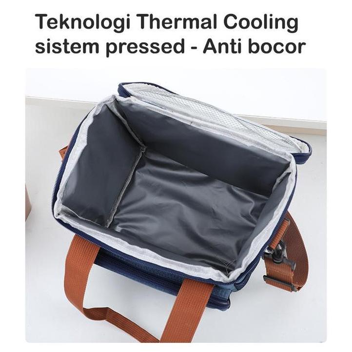 Posto- Cooler Bag Tempat Bekal Lunch Box Bag Tas Pendingin Tas Es Krim