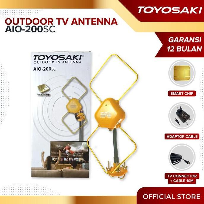 Toyosaki Antena Tv Digital Aio-200 Terlaris