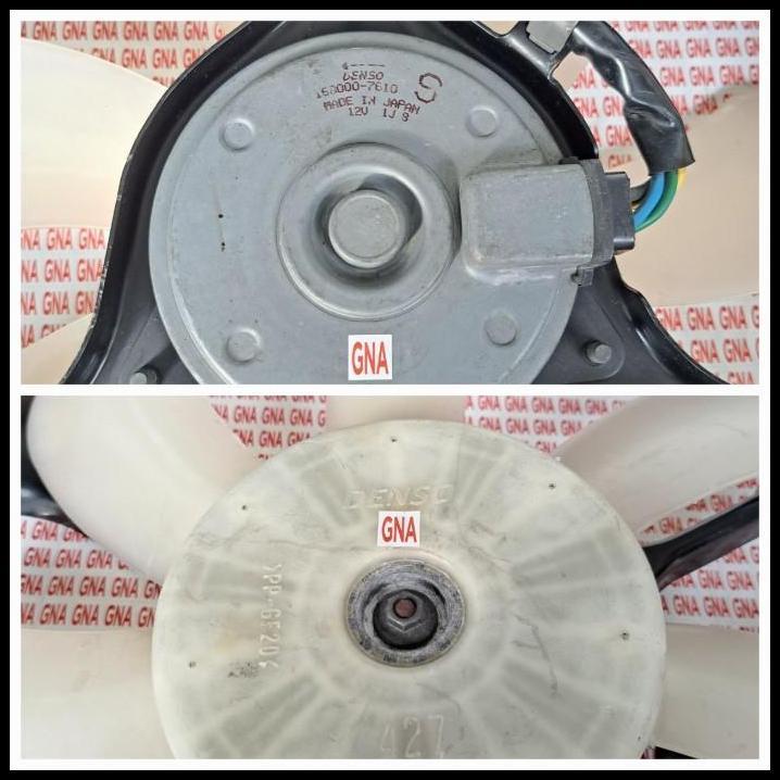 HOT DEAL ELEKTRIK FAN KIPAS RADIATOR DOUBLE SPEED SUZUKI KARIMUN JIMNY KATANA ASLI DENSO EX JAPAN 