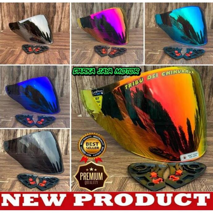 NEW KACA VISOR VENOM IRIDIUM DJ MAXI/GALAXY FLAT R/DJ MARU/INK CENTRO/DYNAMIC/G2 OPTIMAX/DYR OSAKA/C