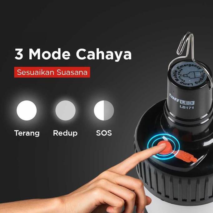 Whyx- Lampu Emergency Gantung Portable Lampu Led Tenda Camping Outdoor