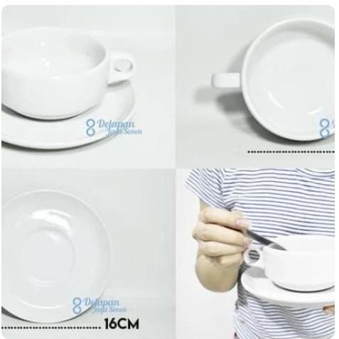 Deoch- Soup Cup | Mangkuk Sup | Zuppa Soup | Cangkir Kuping | Mangkok Keramik