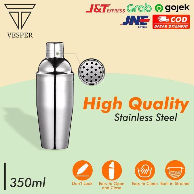 Maschera- Shaker Cocktail / Shaker Stainless / Shaker Cocktail Stainless
