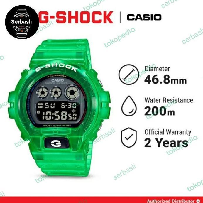JAM CASIO G-SHOCK DW-6900JT-3DR / GSHOCK DW6900JT ORIGINAL BERGARANSI