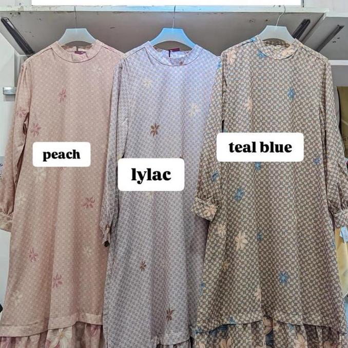 Gamis Ruffle Ummumusa Elzatta Sarimbit 2026 Couple Keluarga