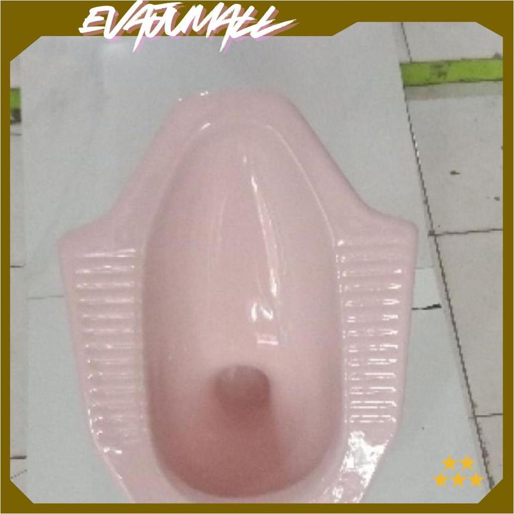 Volk - Closet Kloset Toilet Jongkok Squat WC VE08 VE 08 Pink Merah Muda Grade A Toto CE7 Garansi Cod
