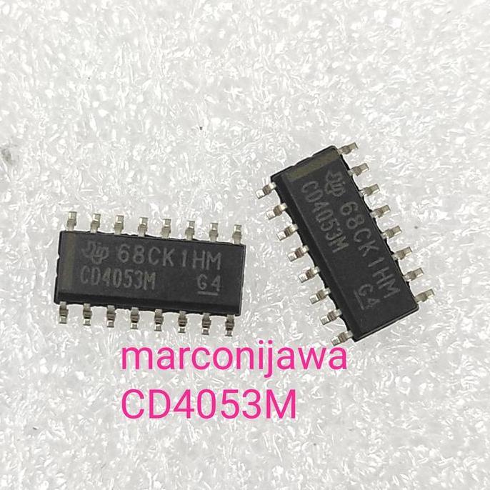 HCF4053 ic smd tempel