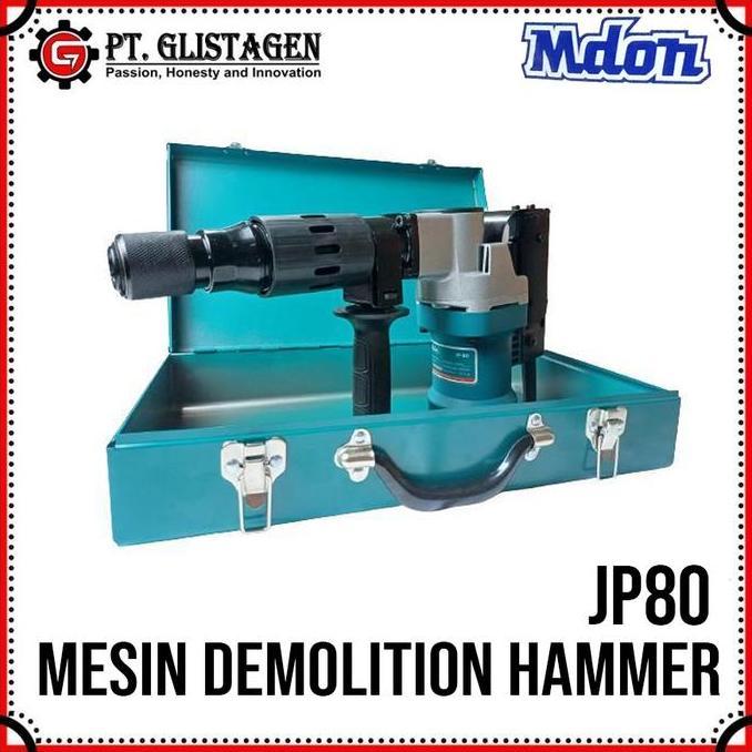Promo Mdon Jp 80 Mesin Demolition Hammer Jp80 Jack Hammer Mesin Bobok Tembok Alat Penghancur Beton A