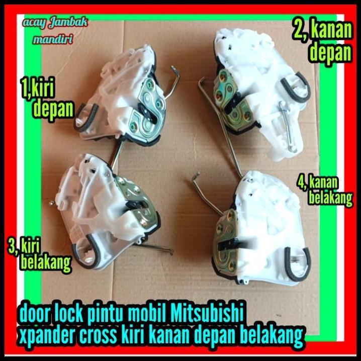 TERLARIS DOOR LOCK PINTU MOBIL MITSUBISHI XPANDER CROSS KIRI KANAN DEPAN BLK 