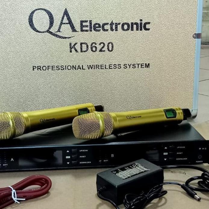 mic wireless qa electronic kd620 kd