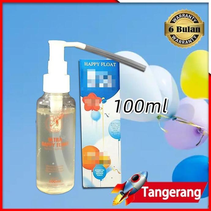 AMERZANA 500ml Happy Float Cairan Pengawet Penguat Balon Latex Gas Helium Udara
