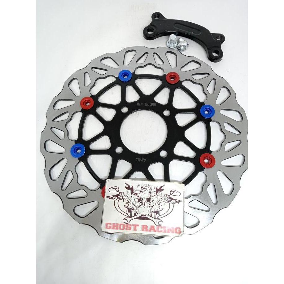 Disc Piringan Cakram Depan Lebar Mio Soul-Mio Sporty-Mio Smile Model Psm Black
