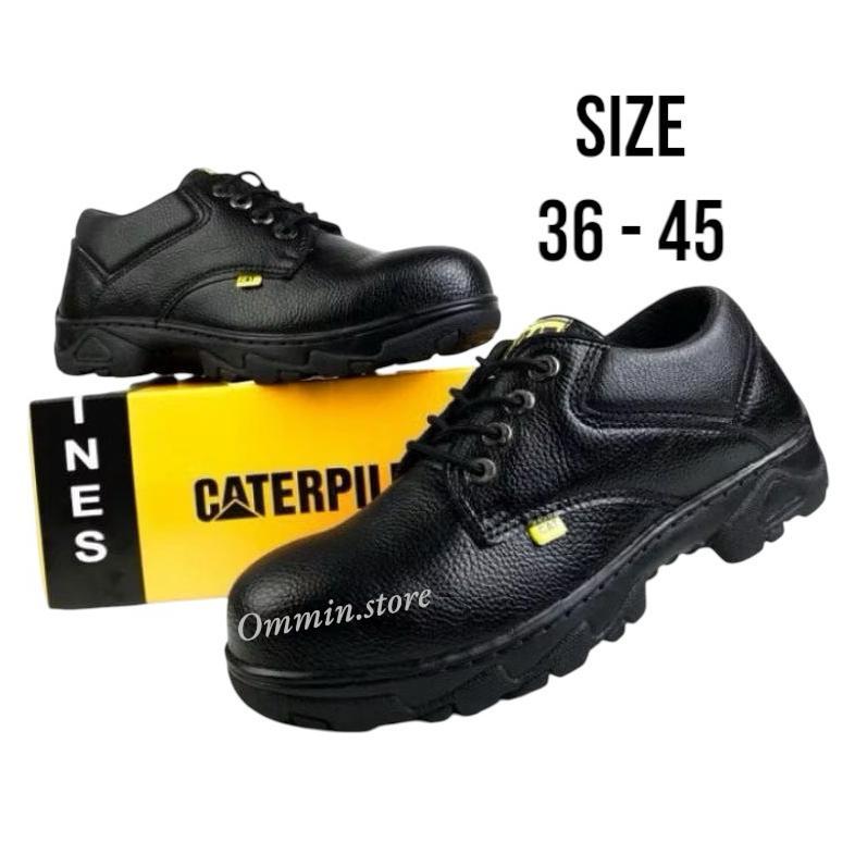 Promo Sepatu Caterpillar Ujung Besi / Sepatu Proyek / Sepatu Kerja Outdoor / Sepatu Safety Pria Dan 