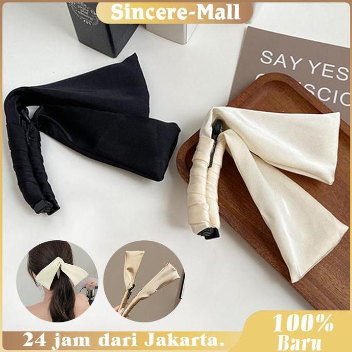 POIRENS Jepit Rambut Pisang Pita Jepitan Rambut Pisang Korea Jepitan Rambut Pita Jepit Pisang