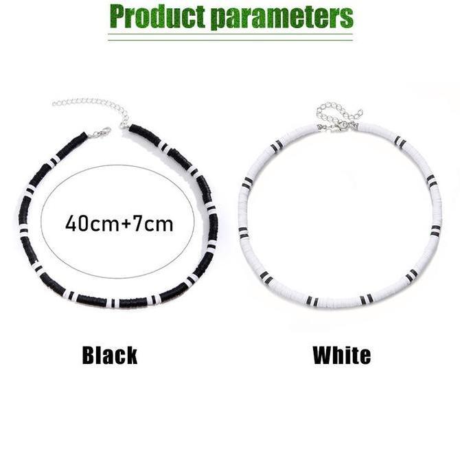 SMG Kalung Choker Pria Wanita Unisex | Kalung Manik Manik Aesthetic Pria Wanita Unisex Style Korea F